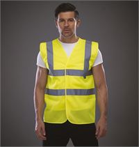 GILET ALTA VISIBILITA' IN POLIESTERE RICICLATO